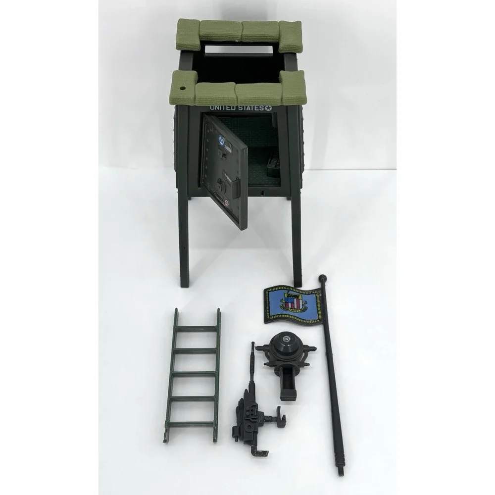 Vintage 1984 GI Joe ARAH Watch Tower Battle Station Hasbro Complete Playset